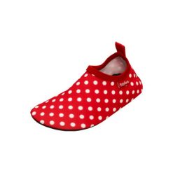 Playshoes Buty do wody uni red - czerwony - Gr.Moda (6 - 24 miesięcy ). Czerwone buciki niemowlęce chłopięce marki Playshoes, z materiału. Za 49,00 zł.