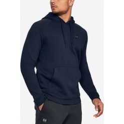 Under Armour Rival Bluza Niebieski. Niebieskie bluzy męskie Under Armour, m, bez wzorów, z bawełny, bez kołnierzyka, bez rękawów, bez kaptura. Za 240,95 zł.