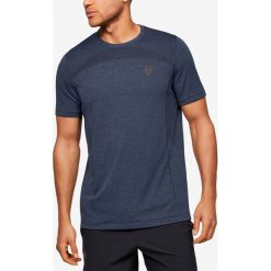 Under Armour RUSH™ Koszulka Niebieski. Niebieskie podkoszulki męskie Under Armour, l, bez wzorów, z poliesteru, z krótkim rękawem. Za 309,95 zł.