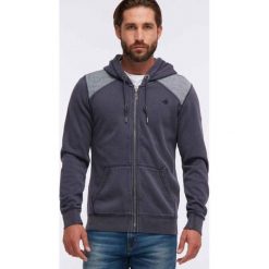 Dreimaster Bluza Męska M Ciemnoniebieska. Szare bluzy męskie Dreimaster, m, bez wzorów, bez kołnierzyka, bez rękawów, bez kaptura. Za 329,00 zł.
