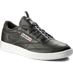Buty Reebok - Club C 85 Rt CM9571 Coal/White/Moss. Czarne buty sportowe damskie marki Reebok, bez wzorów, ze skóry, eleganckie, reebok club. W wyprzedaży za 259,00 zł.