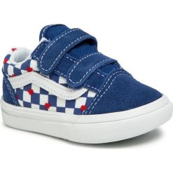 Tenisówki VANS - Comfycush Old Sko VN0A4TZIWI41 (Autism Awareness) Vnshrttrbl. Niebieskie półbuty dziewczęce Vans, na rzepy. Za 239,00 zł.