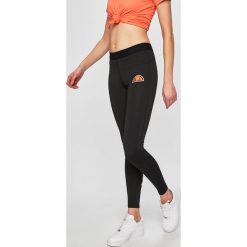 Ellesse - Legginsy. Niebieskie spodnie damskie marki Ellesse, z nadrukiem, z elastanu. Za 149,90 zł.