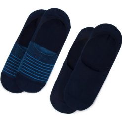 Zestaw 2 par stopek unisex LEVI'S - 973001001 731. Niebieskie skarpetki damskie Levi's®, bez wzorów, z elastanu. Za 39,99 zł.