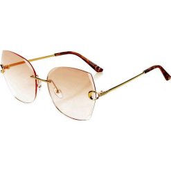 Gradientowe okulary przeciwsłoneczne do jazdy samochodem mazzini glamour look orange. Pomarańczowe okulary przeciwsłoneczne damskie LOOKS STYLE EYEWAER, glamour. W wyprzedaży za 59,90 zł.