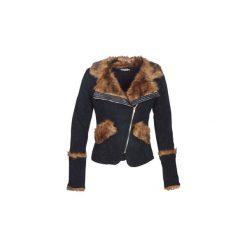 Kurtki krótkie Molly Bracken SEREK. Czarne kurtki damskie Molly Bracken, s, bez wzorów, krótkie, bez kaptura. Za 154,50 zł.
