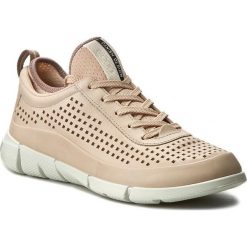 Sneakersy ECCO - Intristic 1 86001301118 Rose Dust. Brązowe półbuty damskie marki ecco, bez wzorów, ze skóry, bez obcasa, na płaskiej podeszwie, bez zapięcia. W wyprzedaży za 349,00 zł.