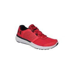Buty do biegania Under Armour Micro G Fuel Run M 1285670-600. Szare buty sportowe męskie Under Armour, bez zapięcia, do biegania. Za 259,99 zł.