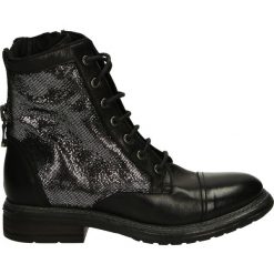 Botki - 3628 NER-L AR. Czarne botki damskie skórzane Venezia. Za 329,00 zł.