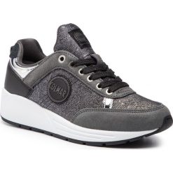 Sneakersy COLMAR - Travis Punk 140 Dk Silver. Szare półbuty damskie Colmar, bez wzorów, z zamszu, bez obcasa, na płaskiej podeszwie, bez zapięcia. Za 549,99 zł.
