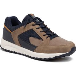 Sneakersy LANETTI - MC-9312A Beige. Pomarańczowe sneakersy męskie Lanetti, bez zapięcia. Za 119,99 zł.
