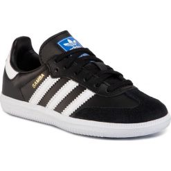 Buty adidas - Samba Og C B42126 Cblack/Ftwwht/Ftwwht. Czarne półbuty dziewczęce Adidas, na sznurówki. Za 229,00 zł.