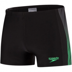 Speedo Spodenki Placement Panel Aquashort v2 Black/Green 36. Czarne spodenki sportowe męskie marki Speedo, m, na fitness i siłownię. Za 149,00 zł.