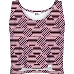 Colour Pleasure Koszulka damska CP-035 30 różowa r. XXXL-XXXXL. Czerwone bluzki damskie marki Colour pleasure. Za 64,14 zł.