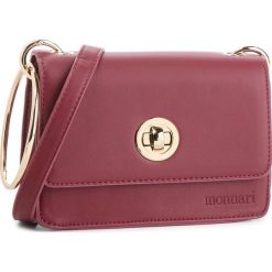 Torebka MONNARI - BAG0600-005 Czerwony. Czerwone listonoszki damskie Monnari, ze skóry ekologicznej, zdobione. W wyprzedaży za 129,00 zł.