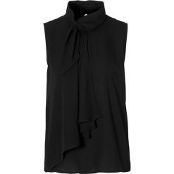 Soyaconcept Bluzka Cemre czarny female czarny S (38). Czarne bluzki damskie Soyaconcept, s, bez wzorów, z tkaniny, eleganckie, z falbankami, bez rękawów. Za 159,00 zł.