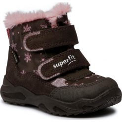 Śniegowce SUPERFIT - GORE-TEX 1-009226-3000 M Braun/Rosa. Pomarańczowe śniegowce dziewczęce Superfit, bez zapięcia. Za 299,00 zł.