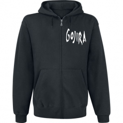 Gojira Elements Bluza z kapturem rozpinana damska czarny. Czarne bluzy rozpinane damskie Gojira, l, z kapturem. Za 121,90 zł.