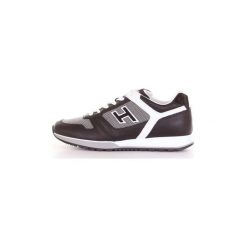 Buty Hogan HXM3210Y110GBX. Szare trampki męskie Hogan, bez wzorów, bez zapięcia. Za 702,79 zł.