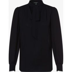 Lauren Ralph Lauren - Bluzka damska, niebieski. Niebieskie bluzki damskie Lauren Ralph Lauren, s, bez wzorów, z materiału, eleganckie, bez kołnierzyka, bez rękawów. Za 649,95 zł.