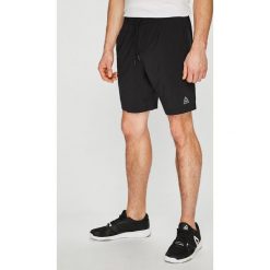Reebok - Szorty. Czarne spodenki sportowe męskie marki Reebok, s, z poliesteru, sportowe. Za 119,90 zł.