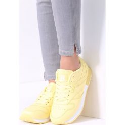 Buty sportowe damskie: Żółte Buty Sportowe Myron