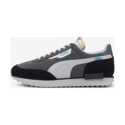 Puma Future Rider Stream On Tenisówki Czarny Szary. Szare trampki męskie Puma, bez wzorów, z materiału, bez zapięcia. Za 395,95 zł.