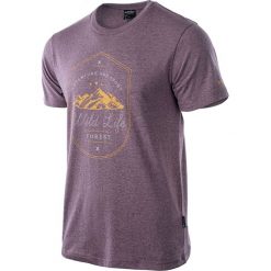 Hi-tec Koszulka męska Wilde Plum Melange r. S. Szare koszulki sportowe męskie marki Hi-tec, m. Za 33,75 zł.