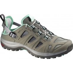 Salomon Ellipse Cabrio Tita/Tita/Lucite Gre 36.7. Szare sandały damskie marki Salomon, z tkaniny. W wyprzedaży za 339,00 zł.