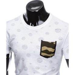 T-SHIRT MĘSKI Z NADRUKIEM MORO S868 - BIAŁY. Białe t-shirty męskie z nadrukiem Inny, m, z poliesteru. Za 35,00 zł.