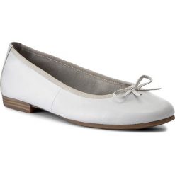 Baleriny damskie lakierowane: Baleriny TAMARIS – 1-22116-28 White 100