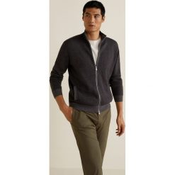 Mango Man - Sweter Eleven. Brązowe kardigany damskie marki Mango Man, s, z bawełny. Za 199,90 zł.