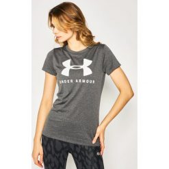 Koszulka techniczna Under Armour Ua Logo Graphic 1351963. Czarne koszulki damskie polo Under Armour, s, bez wzorów, z poliesteru, bez rękawów. Za 129,00 zł.