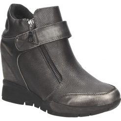 SNEAKERSY SERGIO LEONE 22661. Szare sneakersy damskie marki Sergio Leone. Za 69,99 zł.