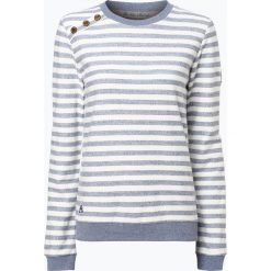 Bluzy damskie: Ragwear – Damska bluza nierozpinana – Glorious Stripes, niebieski