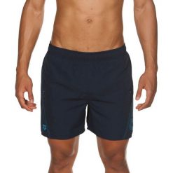 Arena Kąpielówki Męskie Fundamentals Arena Logo Boxer Navy-Turquoise M. Niebieskie kąpielówki męskie Arena, s, bez wzorów. Za 109,26 zł.