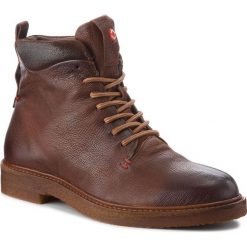 Kozaki NOBRAND - Effect 13991 Brown. Brązowe buty zimowe męskie marki Nobrand, z polaru. W wyprzedaży za 399,00 zł.