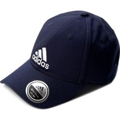 Czapka adidas - 6P Cap Cotton S98152 Conavy/Conavy/White. Niebieskie czapki damskie marki Adidas, z bawełny. Za 69,00 zł.