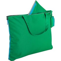 Shopper bag damskie: Torba wielofunkcyjna w kolorze zielonym – 57 x 45 cm