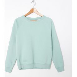Bluza z bawełną organiczną -. Bluzy damskie House, s, bez wzorów, z bawełny, bez rękawów, bez kaptura. Za 59,99 zł.
