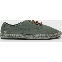 Pepe Jeans - Espadryle. Żółte espadryle męskie Pepe Jeans, bez wzorów, z jeansu. Za 279,90 zł.