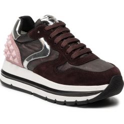 Sneakersy VOILE BLANCHE - Maran Studs 0012014312.01.1H27 Melanzana/Bordo/Rosa. Czerwone półbuty damskie Voile Blanche, z zamszu. W wyprzedaży za 679,00 zł.
