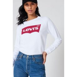 Levi's Luźna bluza Graphic Crew - White. Białe bluzy rozpinane damskie Levi's®, s. Za 242,95 zł.