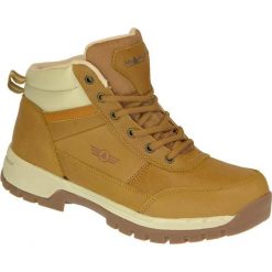 Mc Arthur C13-M-TL-11-YL. Żółte buty trekkingowe męskie Mc Arthur, na zimę, ze skóry, bez zapięcia. W wyprzedaży za 159,99 zł.