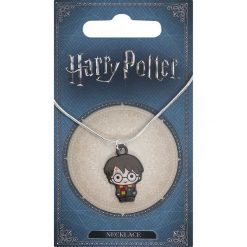 Harry Potter Chibi Harry Naszyjnik srebrny. Szare naszyjniki damskie marki Harry Potter, srebrne. Za 62,90 zł.