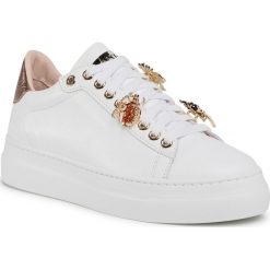 Sneakersy STOKTON - 857-D Vitello Bianco. Białe półbuty damskie Stokton, ze skóry. Za 1079,00 zł.