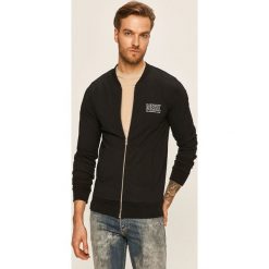 Diesel - Bluza. Czarne bluzy męskie Diesel, s, z nadrukiem, z bawełny, z kapturem, bez rękawów, bez kaptura. W wyprzedaży za 299,90 zł.