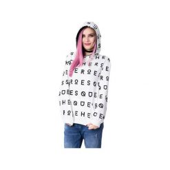 BLUZA Z KAPTUREM - URBAN FAIRY. Białe bluzy z kapturem damskie marki Heroesque, m, z bawełny, długie. Za 215,00 zł.