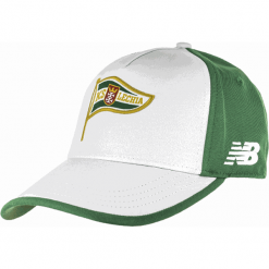 Czapka Lechia Gdańśk - MH734041JGN. Szare czapki z daszkiem męskie New Balance. Za 79,99 zł.