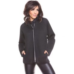 Kurtki damskie: Kurtka „Veste” w kolorze czarnym